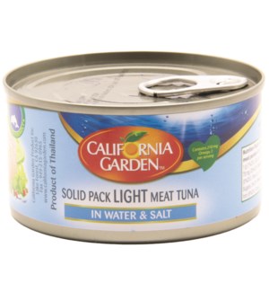 Tuna Water "California Garden" 185 g x 24